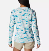 Columbia Women’s PFG Super Tidal Tee Long Sleeve - White Shorebreak