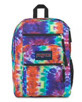 JanSport Big Student Backpack-Red Hippie Days