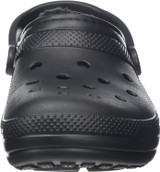 Crocs Adult Unisex Classic Lined Clog - Black/Black