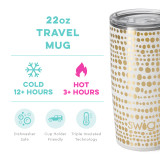 Glamazon Gold Travel Mug (22oz)