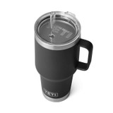 YETI Rambler 35 oz Black BPA Free Straw Mug