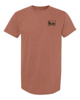 Banded Wheel Of Fortune Short Sleeve Tee - Clay