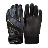 Louisville Slugger Youth Genuine V2 Batting Gloves - Black