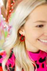 Taylor Shaye Valentine's Metallic Hoops