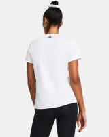 Under Armour Women's UA Tech V-Neck Short Sleeve - White/Black