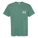 Southern Fried Cotton Gone Fishing Tee - Light Green