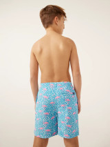 Chubbies The Domingos Are For Flamingos Boys Classic Swim Trunk