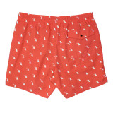 Local Boy Swim Trunk - Salmon Dog & Moon