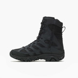 Merrell Moab 3 8" Tactical Zip Waterproof Boot - Black