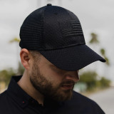 Grunt Style Blackout Flag Stretch Fit Hat