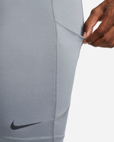 Nike Pro Men's Dri-FIT Fitness Long Shorts - Smoke Grey/Black