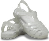 Crocs Toddler Isabella Sandal - Silver Glitter