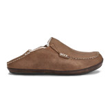 Olukai Men's Moloā Slipper - Toffee / Dark Wood