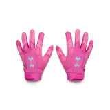 Under Armour Men's F9 Nitro Football Gloves - Rebel Pink