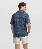 Southern Shirt Co. Perfect Round Printed Polo - Dusk