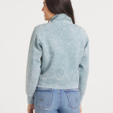 Southern Marsh Women's Seawash Half Zip Active Pullover - Burnt Sage