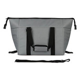 24 Can Soft Side Cooler Gry/Blk 24 Can Soft Side Cooler Gry/Blk