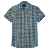 Carhartt Rugged Flex Relaxed Fit Lightweight Short Sleeve Plaid Shirt - Storm Blue Carhartt Rugged Flex Relaxed Fit Lightweight Short Sleeve Plaid Shirt - Storm Blue