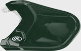 Rawlings Mach Adjust EXT Batting Helmet Extension - Gloss Dark Green