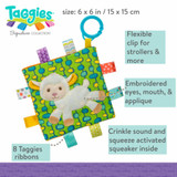 Mary Meyer Taggies Crinkle Me Sherbet Lamb Mary Meyer Taggies Crinkle Me Sherbet Lamb