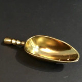 India Handicraft Medium Gilded Aluminum Ice Scoop