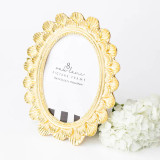 8 Oak Lane Gold Scalloped 5x7 Picture Frame