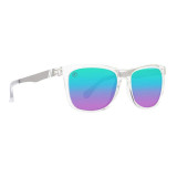 Blenders Charter Clear Wonder Polarized Glasses – Crystal Clear/Rainbow Mirrored