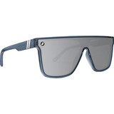 Blenders SciFi Polarized Shield Sunglasses – Deep Blue/Mirror Smoke