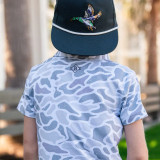 Burlebo Youth Polo - White Camo Burlebo Youth Polo - White Camo