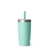 Yeti Seafoam 10oz Rambler Tumbler with Straw