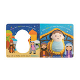 Mud Pie Nativity Plush Book Mud Pie Nativity Plush Book