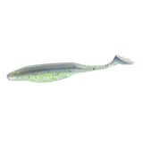 Zoom Swimmin' Super Fluke Jr. 4″ – Salt‑Impregnated Paddle‑Tail Swimbait (10‑Pack) - Sexy Shad