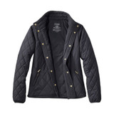 L.L. Bean Women's Bean's Cozy Quilted Jacket - Darkest Gray L.L. Bean Women's Bean's Cozy Quilted Jacket - Darkest Gray