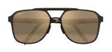Maui Jim 2nd Reef Navigator Polarized Sunglasses – Brushed Chocolate