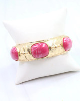 Caroline Hill Tally Stretch Bracelet Pink Caroline Hill Tally Stretch Bracelet Pink