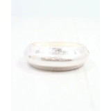 Caroline Hill Arabella Bangle Bracelet Worn Silver