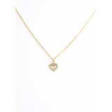 Caroline Hill Blanchett Heart Necklace Gold Caroline Hill Blanchett Heart Necklace Gold