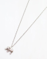 Caroline Hill Happy Go Lucky Necklace Silver Caroline Hill Happy Go Lucky Necklace Silver