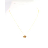 Caroline Hill Win It Elephant Charm Necklace Gold Caroline Hill Win It Elephant Charm Necklace Gold