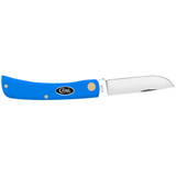 Case Knives - Smooth Light Blue Synthetic Sod Buster Jr