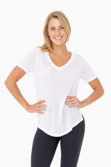 Mono B Modal Blend Classic V-Neck Tee Mono B Modal Blend Classic V-Neck Tee
