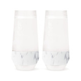Host Champagne FREEZE Cooling Cup in Marble, Set of 2 Host Champagne FREEZE Cooling Cup in Marble, Set of 2