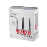 Host Champagne FREEZE Cooling Cup in Pink Camo, Set of 2 Host Champagne FREEZE Cooling Cup in Pink Camo, Set of 2