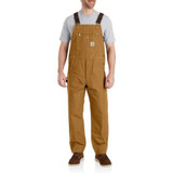 Carhartt Duck Bib Overalls - Unlined - Carhartt Brown Carhartt Duck Bib Overalls - Unlined - Carhartt Brown