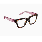 Peepers Take a Bow Square Reading Glasses – Pink Botanico/Pink Peepers Take a Bow Square Reading Glasses – Pink Botanico/Pink