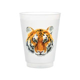 Taylor Paladino Tiger Frosted Cups | Set of 6