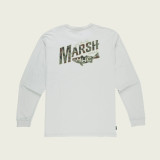 Marsh Wear Men's Sunrise Marsh Long Sleeve T-Shirt - Silver Marsh Wear Men's Sunrise Marsh Long Sleeve T-Shirt - Silver