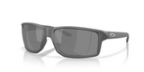 Oakley Gibston XL Sunglasses Steel Frame / Prizm Black Lenses