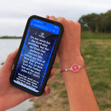 Tap To Pray Survivor Series Handmade Bracelet - Mocha Tap To Pray Survivor Series Handmade Bracelet - Mocha