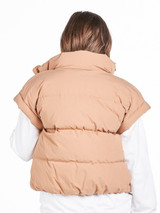 Simply Southern Women's Lottie Vest - Umber Simply Southern Women's Lottie Vest - Umber